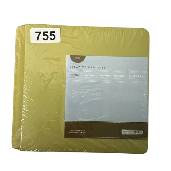 NIP Creative Memories Album ISO 18902 Photo-Safe Flex-Hinge Design 2008 Yellow - Picture 10 of 11